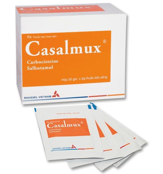 Casalmux (Carbocystein, Salbutamol) Roussel (H/20g/2gr)