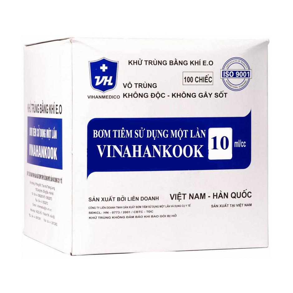 Bơm Tiêm 10cc Vinahankook (H/100c)