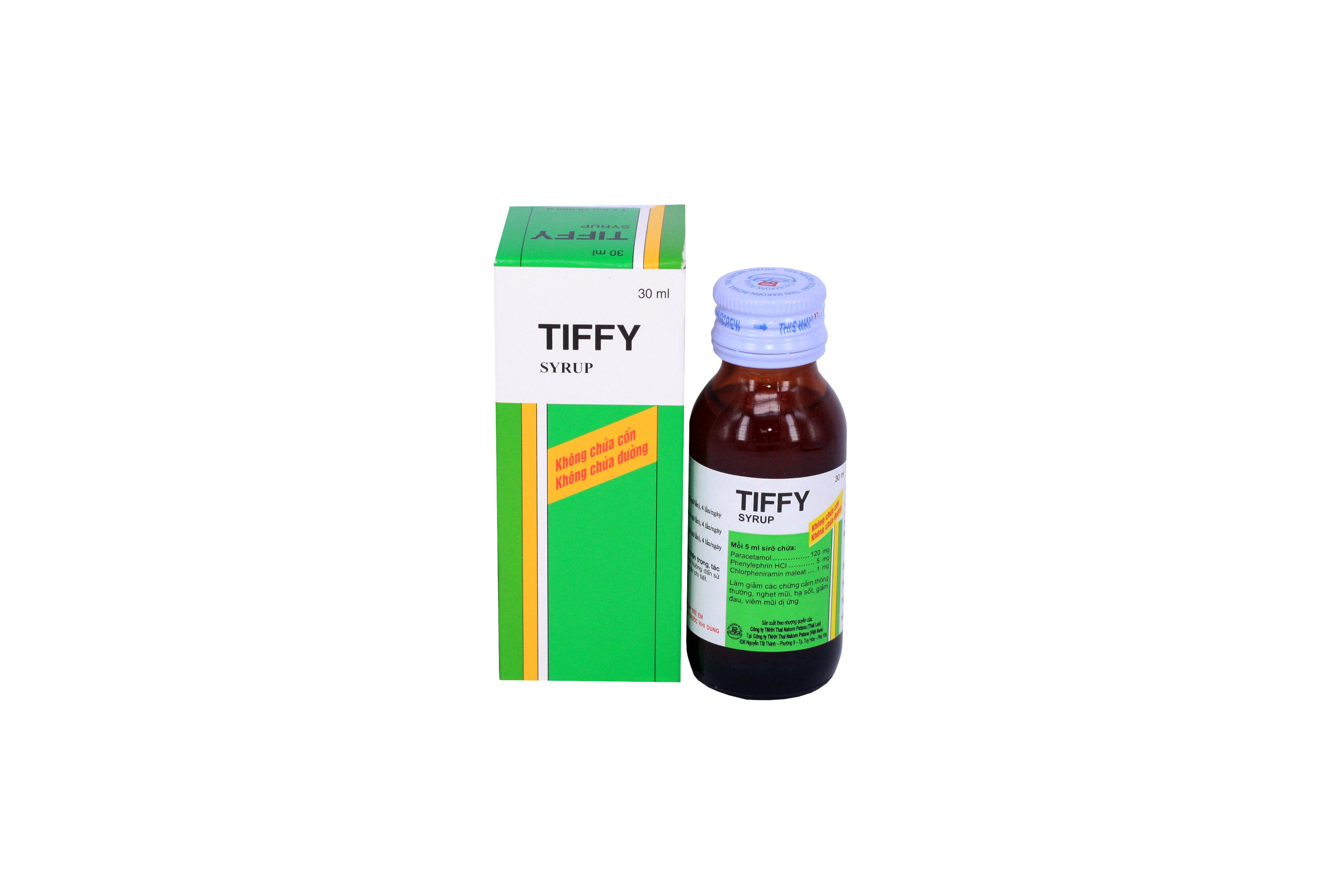 Tiffy Syrup Thai Nakorn (C/30ml)