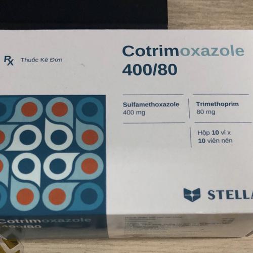 Cotrimoxazole 400/80 (Sulfamethoxazol, Trimethoprim) Stella (H/100v)