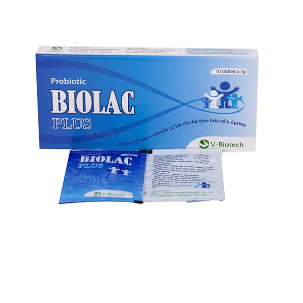 Biolac Plus Men V-Biotech (Lốc/10h/10g)
