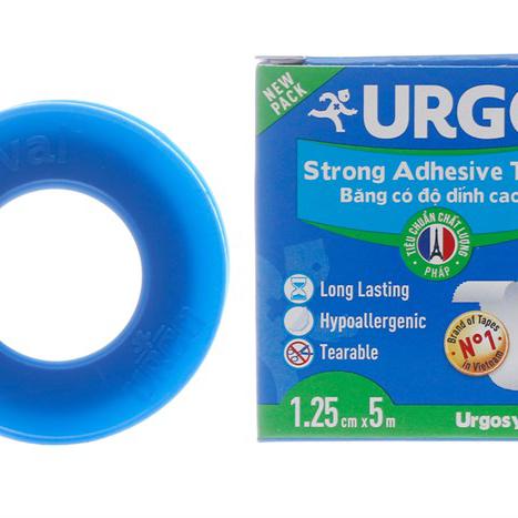 Băng Keo Lụa Urgo Strong Adhesive Tape 1.25cmx5m (Lốc/18Cuộn)