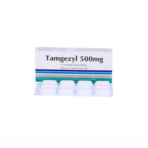 Tamgezyl 500mg (N-Acetyl-DL-Leucine) Thành Nam (H/20v)