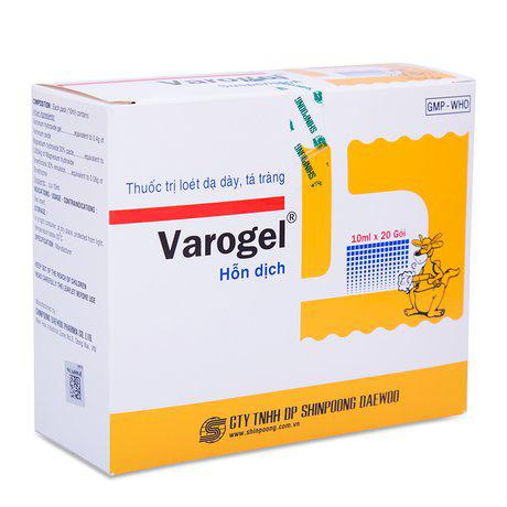 Varogel Suspension Shinpoong (h/20 gói/10ml)