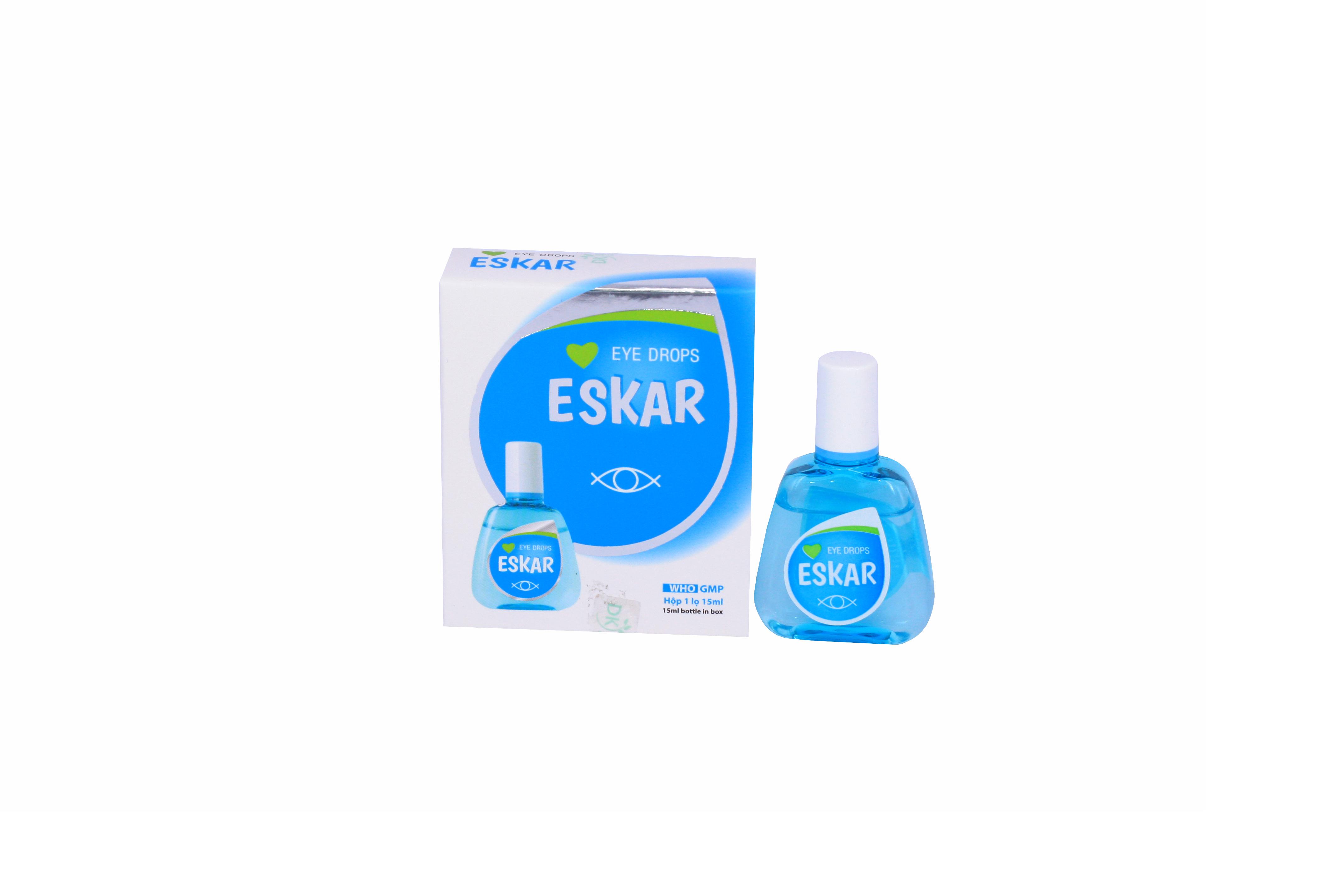 Nhỏ Mắt Eskar (Natri Clorid) Dược Khoa (Lốc/10c/15ml)