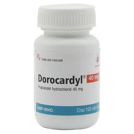 Dorocardyl 40mg (Propranolol) Domesco (c/100v)
