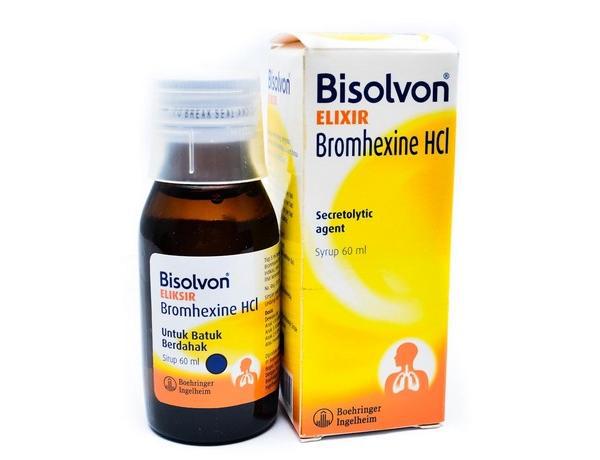 Bisolvon Syrup (Bromhexin) Boehringer Ingelheim (C/60ml)
