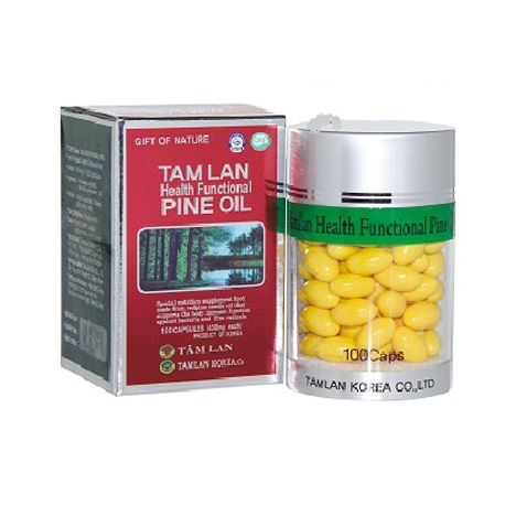 Tinh Dầu Thông Đỏ Tâm Lan (H/100v)