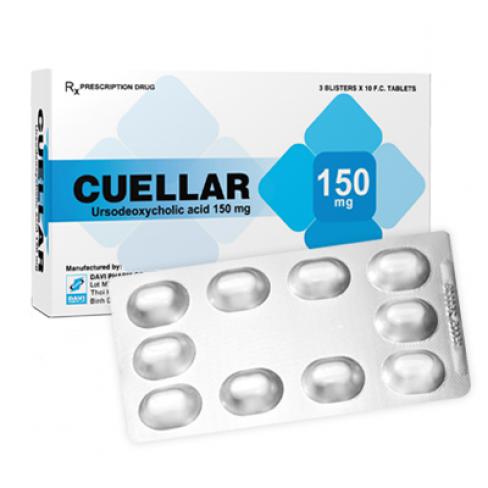 Cuellar 150mg (Acid Ursodeoxycholic) Davipharm (H/60v)