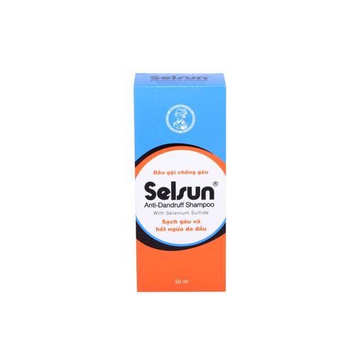 Dầu Gội Chống Gàu Selsun Rohto (C/50ml) (Nhỏ)