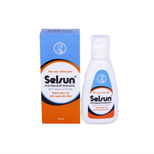 Dầu Gội Chống Gàu Selsun Rohto (C/50ml) (Nhỏ)
