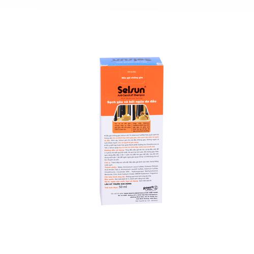 Dầu Gội Chống Gàu Selsun Rohto (C/50ml) (Nhỏ)