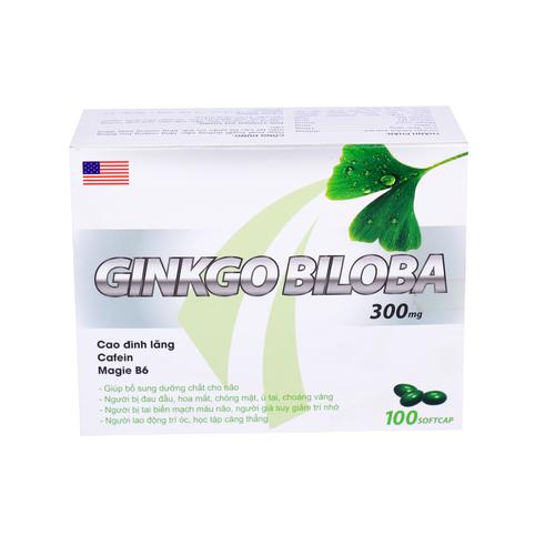 Ginkgo Biloba 300mg DPQT USA (H/100v)