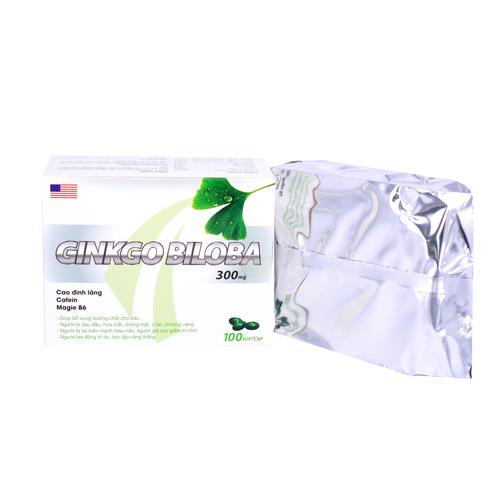 Ginkgo Biloba 300mg DPQT USA (H/100v)