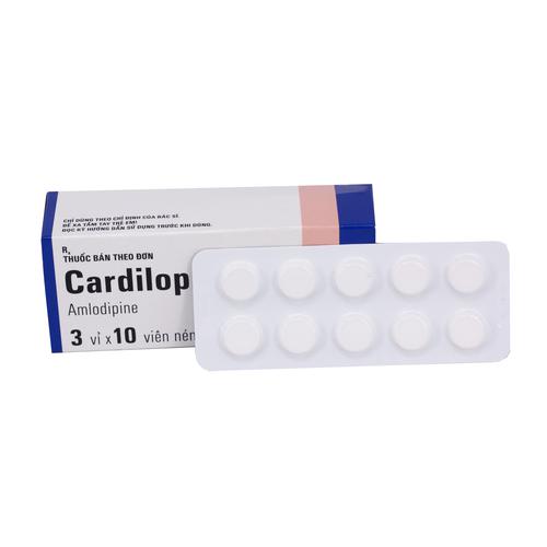 Cardilopin 10mg (Amlodipin) Egis (H/30v)