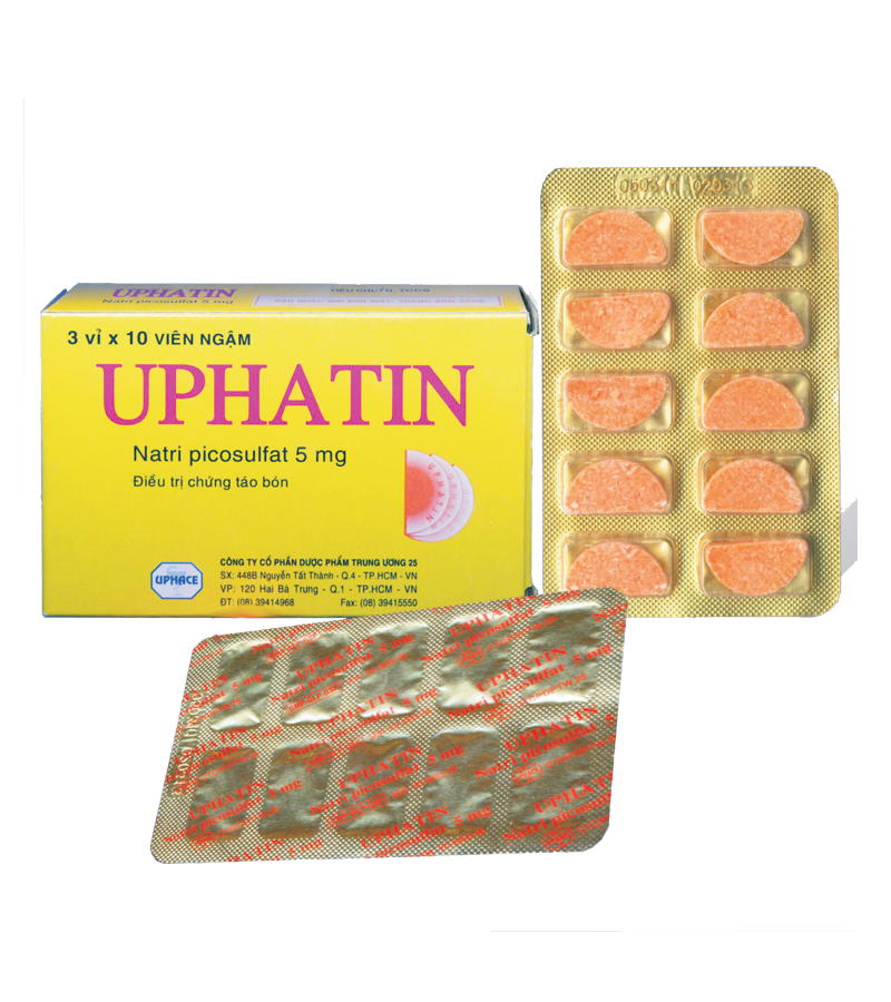 Uphatin 5 (Natri Picosulfat) Uphace (H/30v)