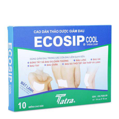 Cao Dán Thảo Dược Ecosip Cool Tatra (H/10m)