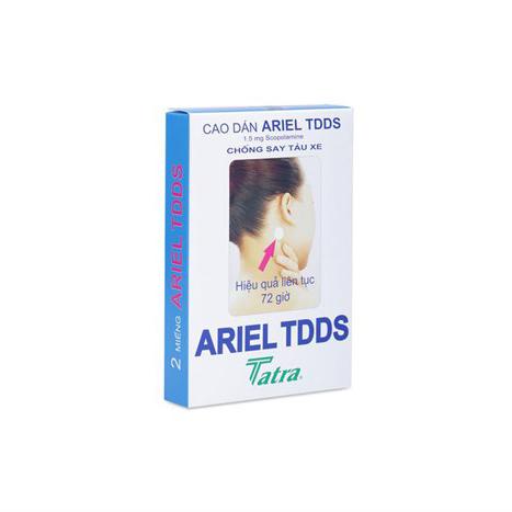 Dán Say Tàu Xe Ariel TDDS (Scopolamin) Tatra (H/2m)