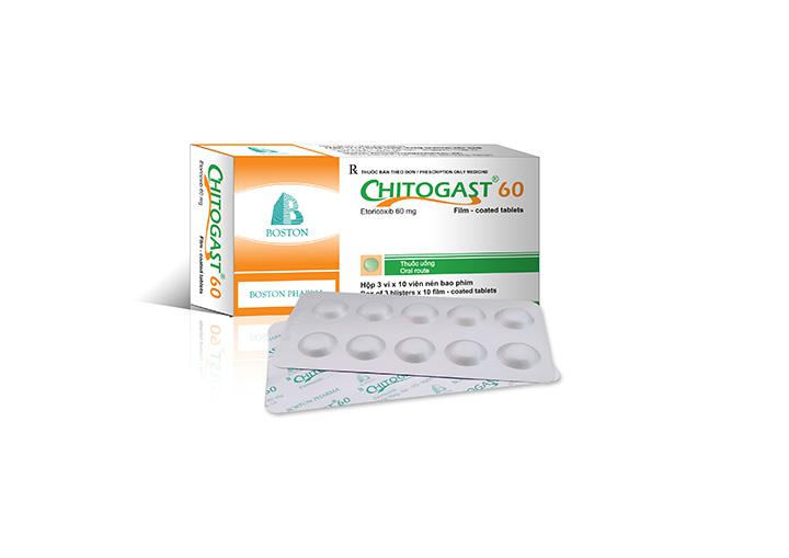 Chitogast 60 (Etoricoxib) Boston (H/30v)