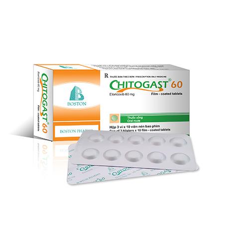 Chitogast 60 (Etoricoxib) Boston (H/30v)