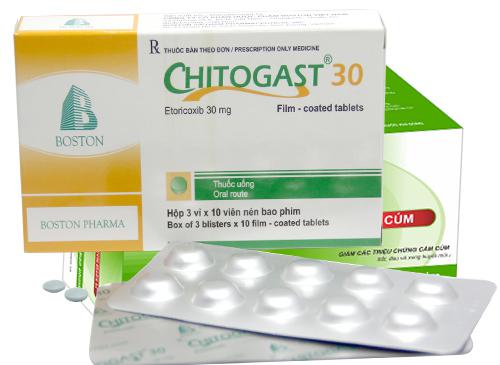 Chitogast 30 (Etoricoxib) Boston (H/30v)