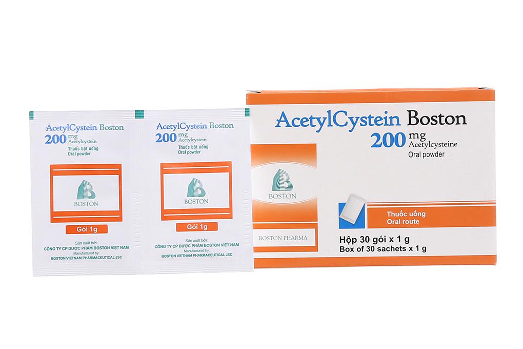 Acetylcystein 200mg Boston (H/30g)