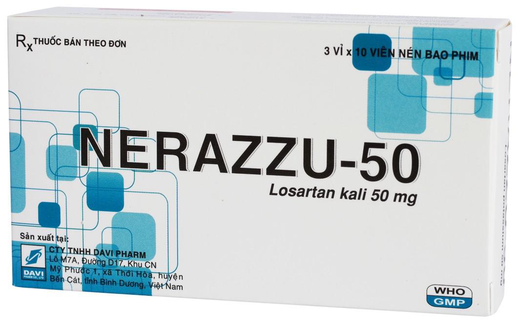 Nerazzu-50 (Losartan) Davipharm (H/30v)