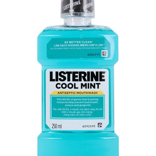 Nước Súc Miệng Listerine Cool Mint (C/250ml)