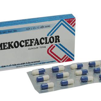 Mekocefaclor (Cefaclor) 250mg Mekophar (H/12v)