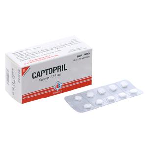 Captopril 25 Domesco (H/100v)