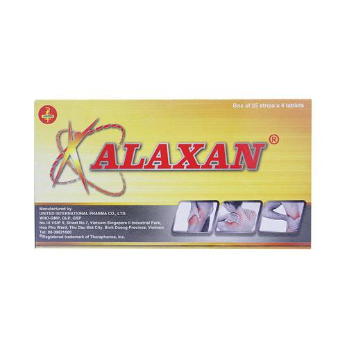 Alaxan (Ibuprofen, Paracetamol) United (H/25v/4v) xé