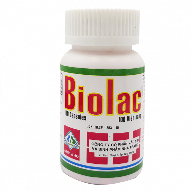 Biolac Lactobacillus Biopharco (C/100v)
