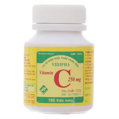Vitamin C 250mg Vidipha (C/100v)