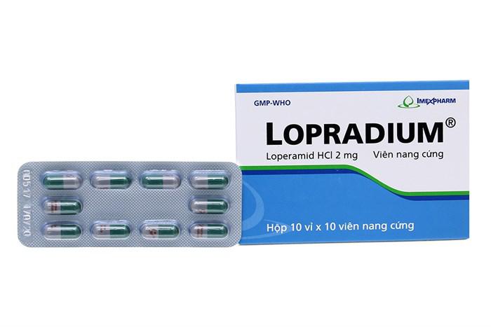 Lopradium (Loperamide) 2mg Imexpharm (H/100v)