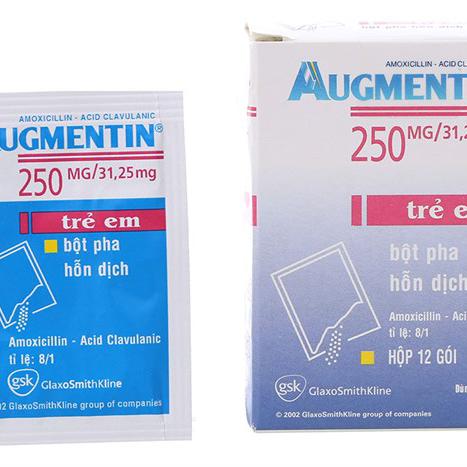 Augmentin 250/31,25mg (Amoxicillin, Acid Clavulanic) GSK (H/12g)