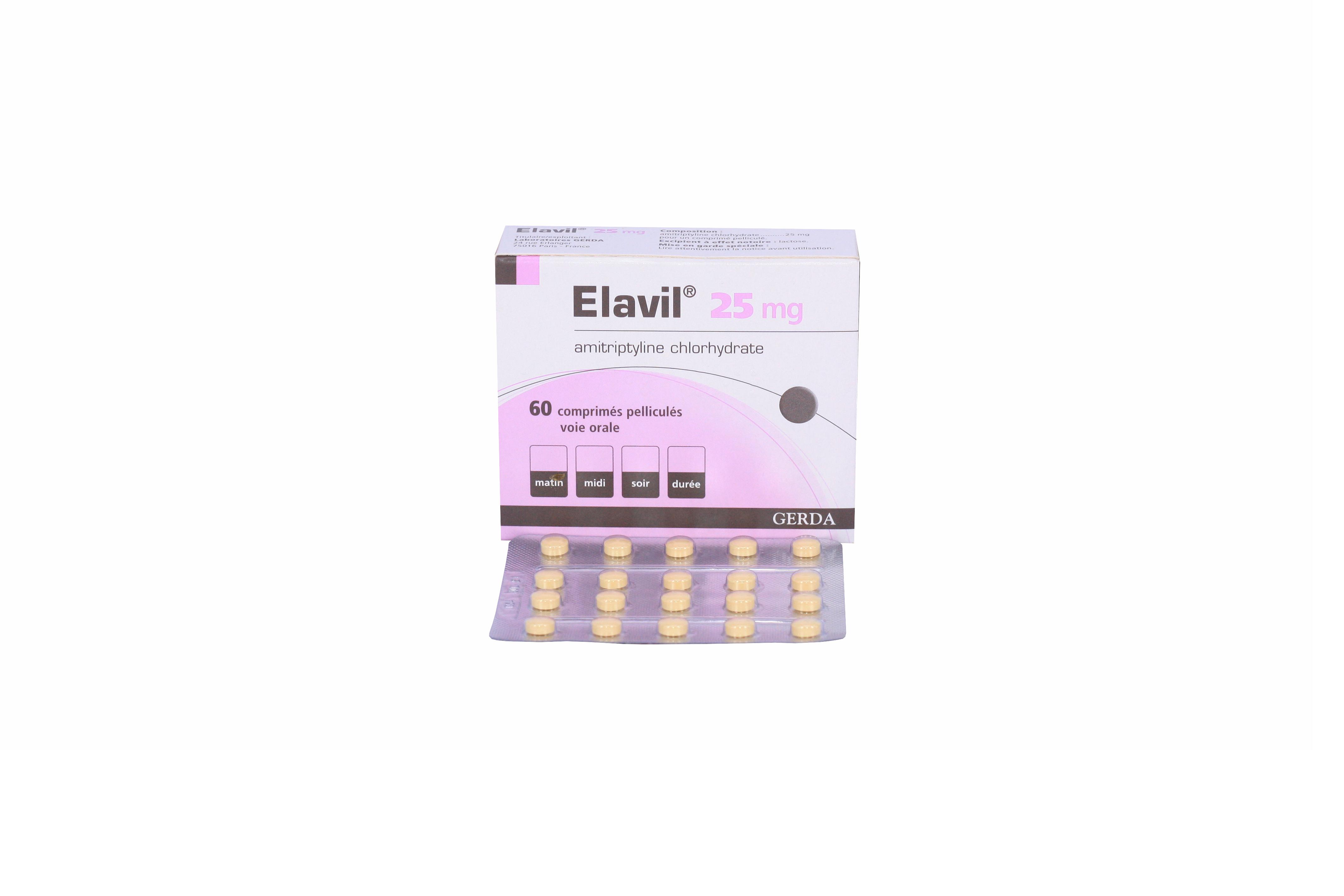Elavil 25mg (Amitriptyline) Gerda (H/60v)