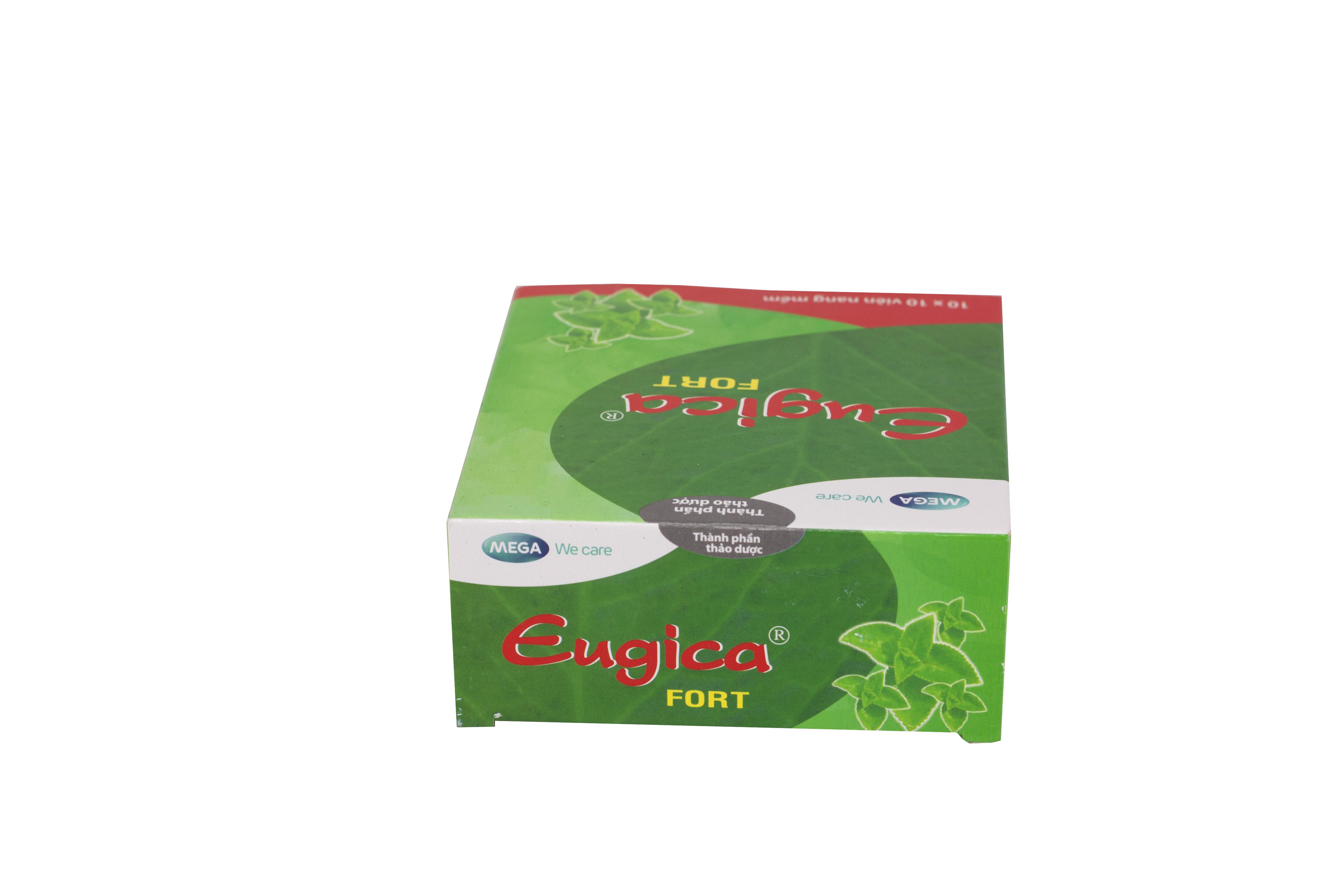 Eugica Fort DHG Pharma (H/100v) (Đỏ)