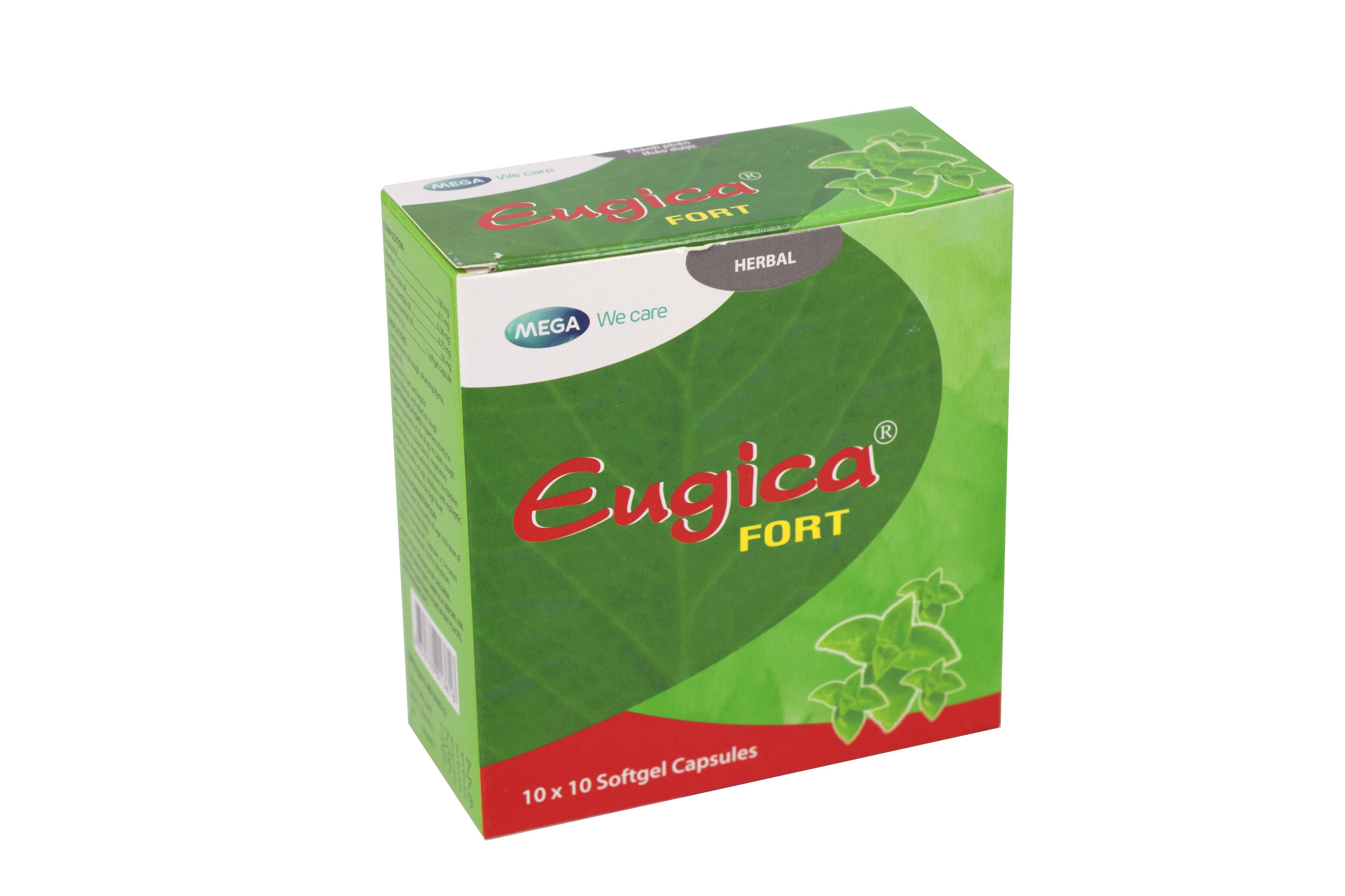 Eugica Fort DHG Pharma (H/100v) (Đỏ)