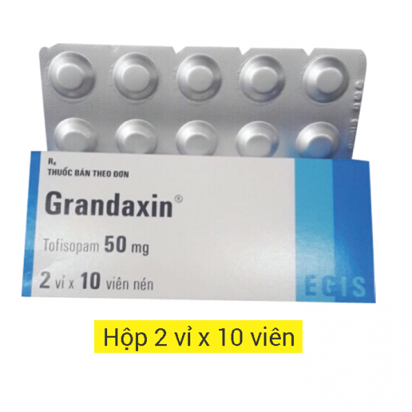 Grandaxin (Tofisopam) 50mg Egis (H/20v)