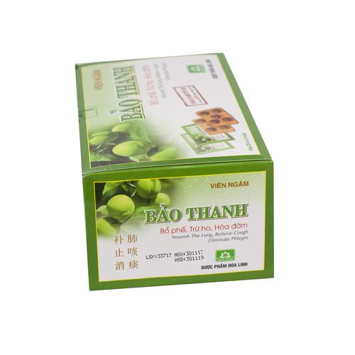 Viên Ngậm Ho Bảo Thanh Hoa Linh (H/100v) Xanh