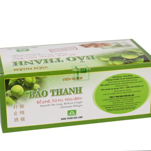 Viên Ngậm Ho Bảo Thanh Hoa Linh (H/100v) Xanh