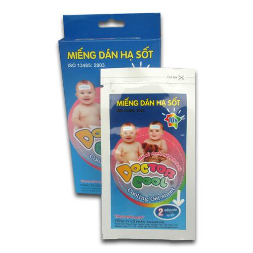 Miếng Dán Hạ Sốt Doctor Cool Tanaphar (H/6m)