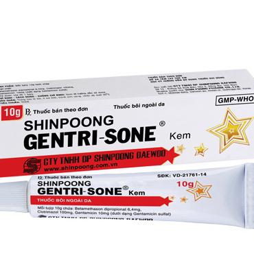 Gentrisone Cream Shinpoong (Tuýp/10gr) (Nhỏ)