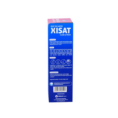 Xịt Mũi Xisat Hồng Trẻ Em Merap (Chai/75ml)