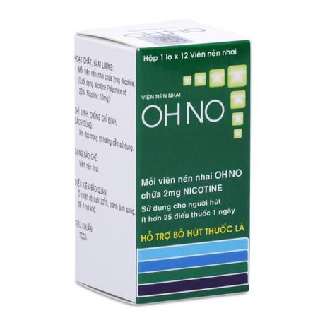 OHNO (Nicotine) 2mg Việt Phúc (C/12v)