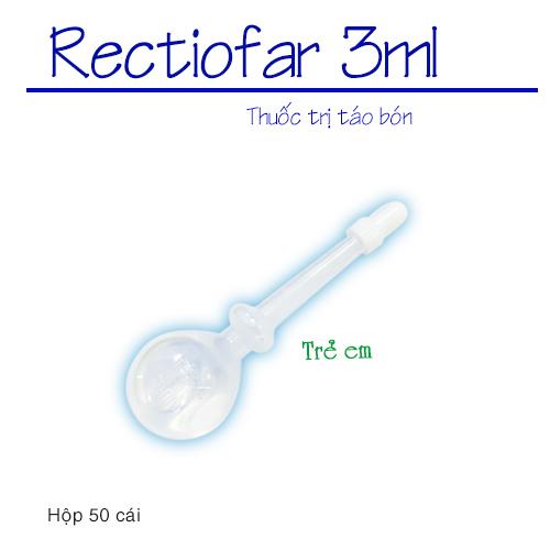 Rectiofar 3ml Pharmedic (H/50túi)