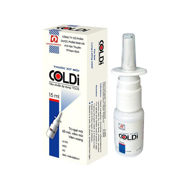 Xịt Mũi Coldi B Nam Hà (C/15ml)