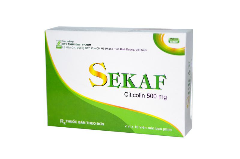 Sekaf (Citicolin) 500mg Davipharm (H/20v)