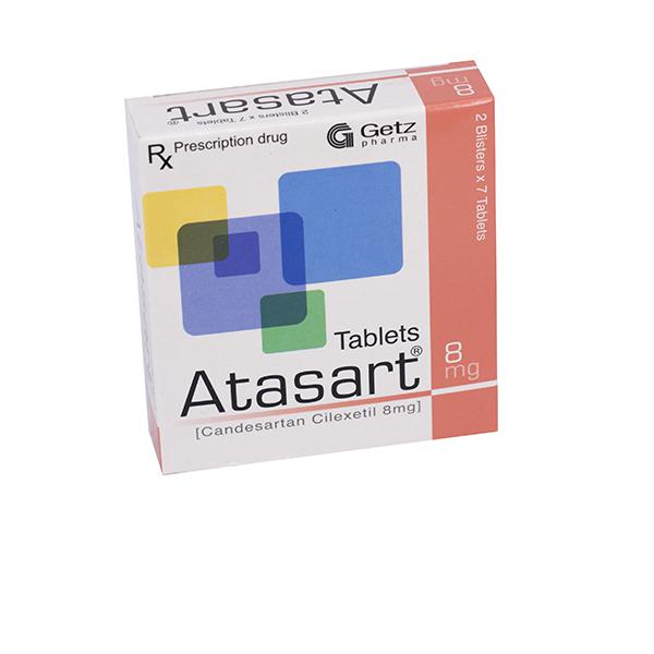 Atasart 8mg (Candesartan) Getz (H/14v)