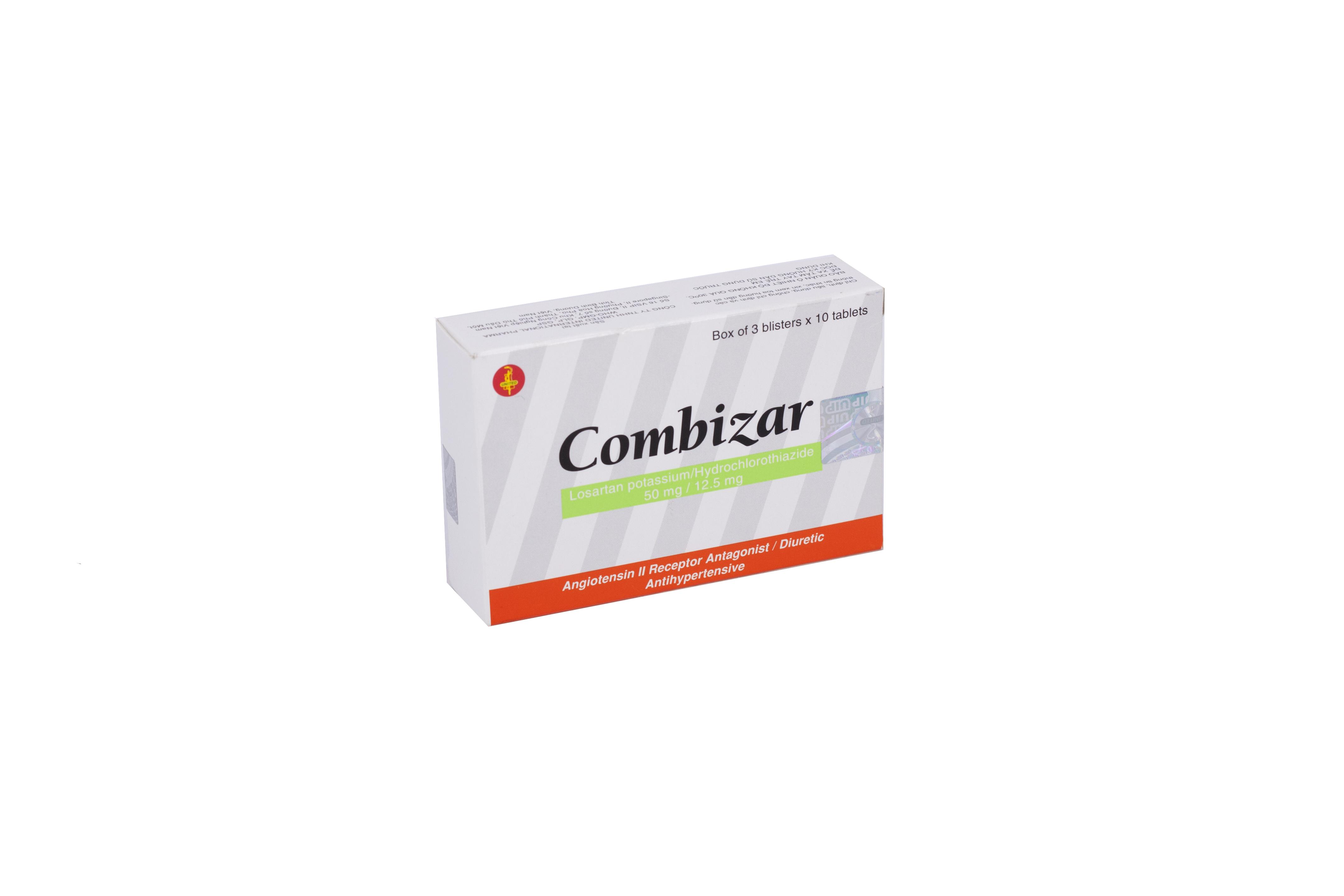 Combizar 50mg/12.5mg (Losartan) United pharma (h/30v)